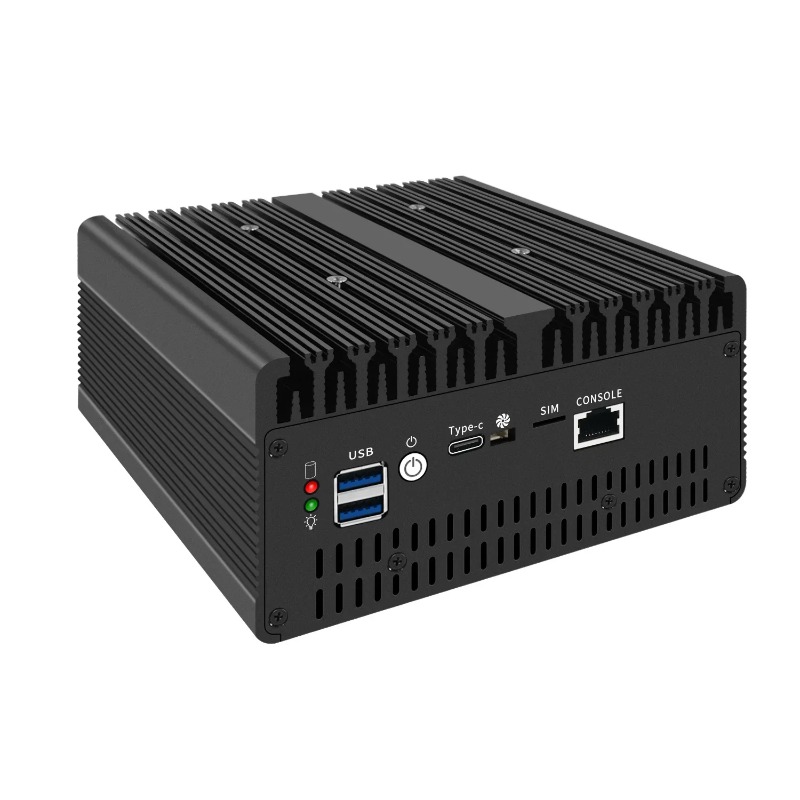 Fanless Mini PC Pentium 8505/C - Pfsense Firewall Router 2.5G 4 I226 recension och pris